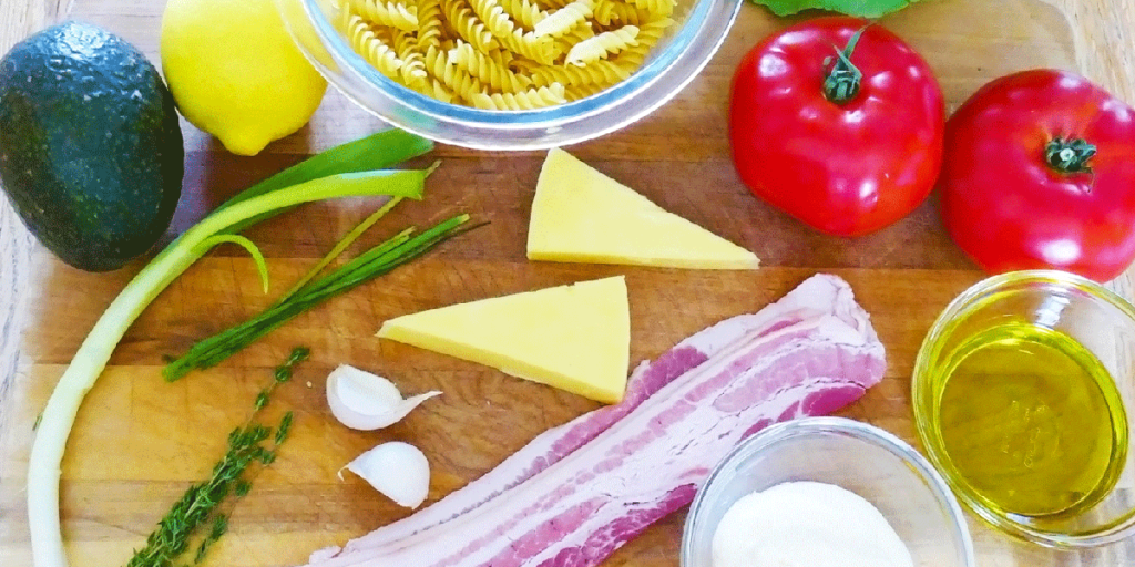 picnic recipe BLT pasta salad ingredients