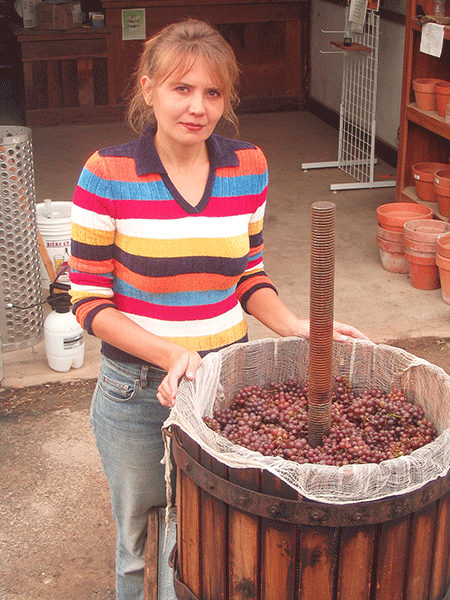 Victorianbourg Wine Estate co-owner Victoria Hogue