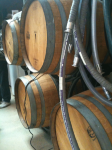 Victorianbourg Wine Estate's French oak wine barrels