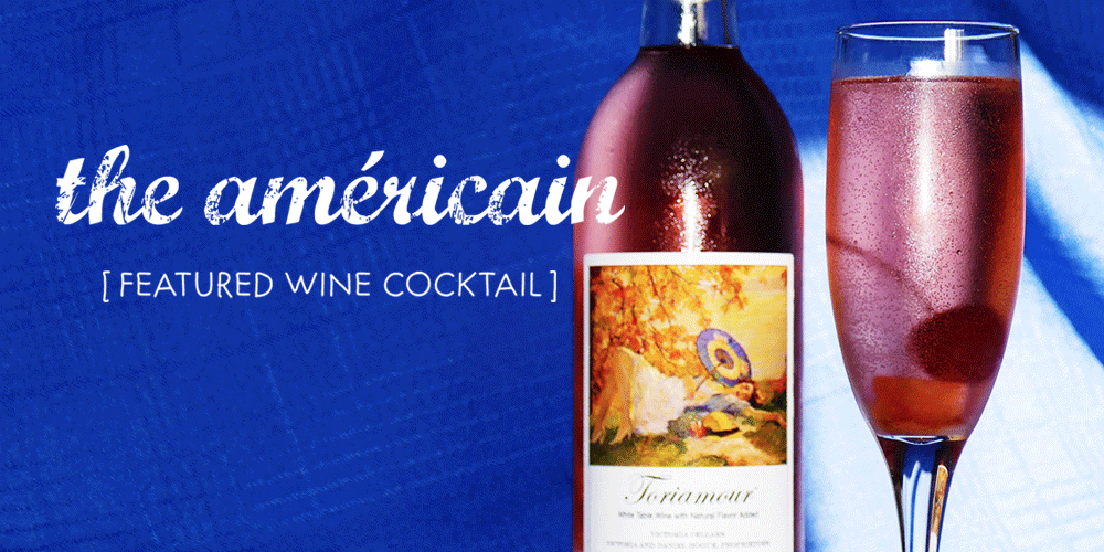 THE AMERICAIN wine cocktail