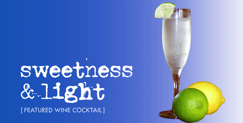 Sweetness & Light end-of-summer cocktail
